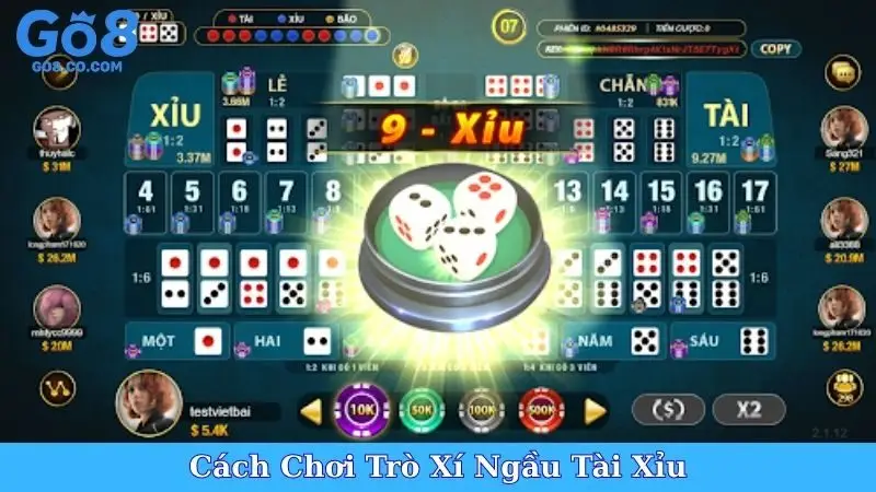 Cách Chơi Trò Xí Ngầu