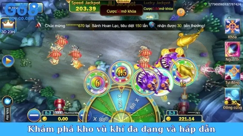 Khám phá kho vũ khí đa dạng và hấp dẫn