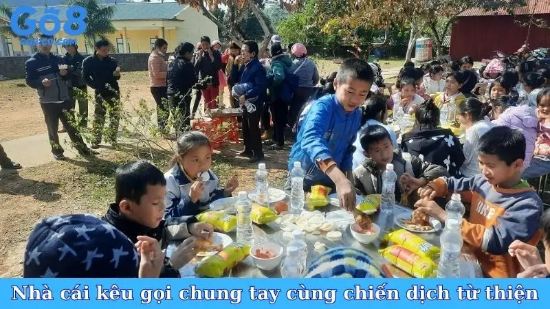 Nhà cái kêu gọi cộng đồng chung tay cùng chiến dịch từ thiện